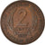 Münze, Osten Karibik Staaten, 2 Cents, 1955