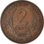 Moeda, Estados das Caraíbas Orientais, 2 Cents, 1955