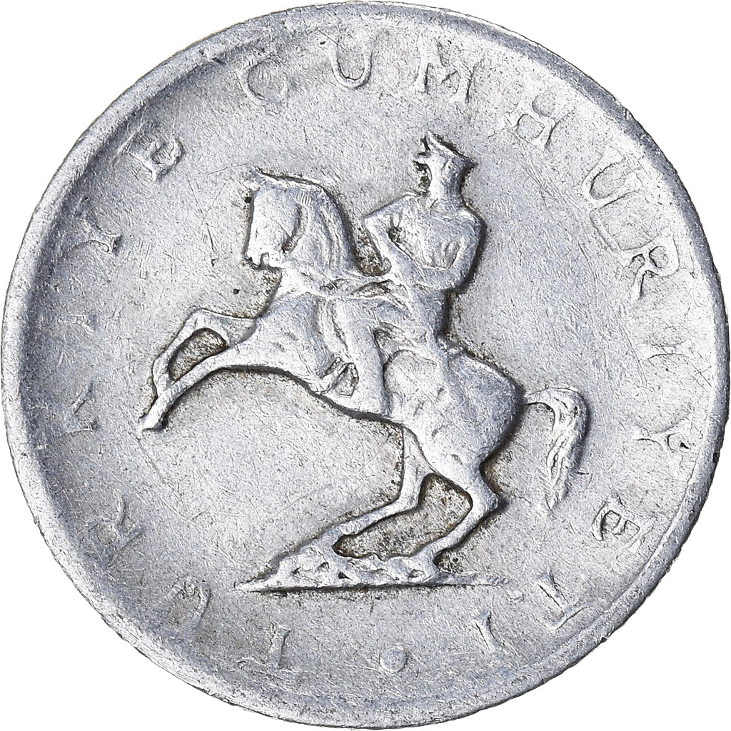 Moeda, Turquia, 5 Lira, 1983