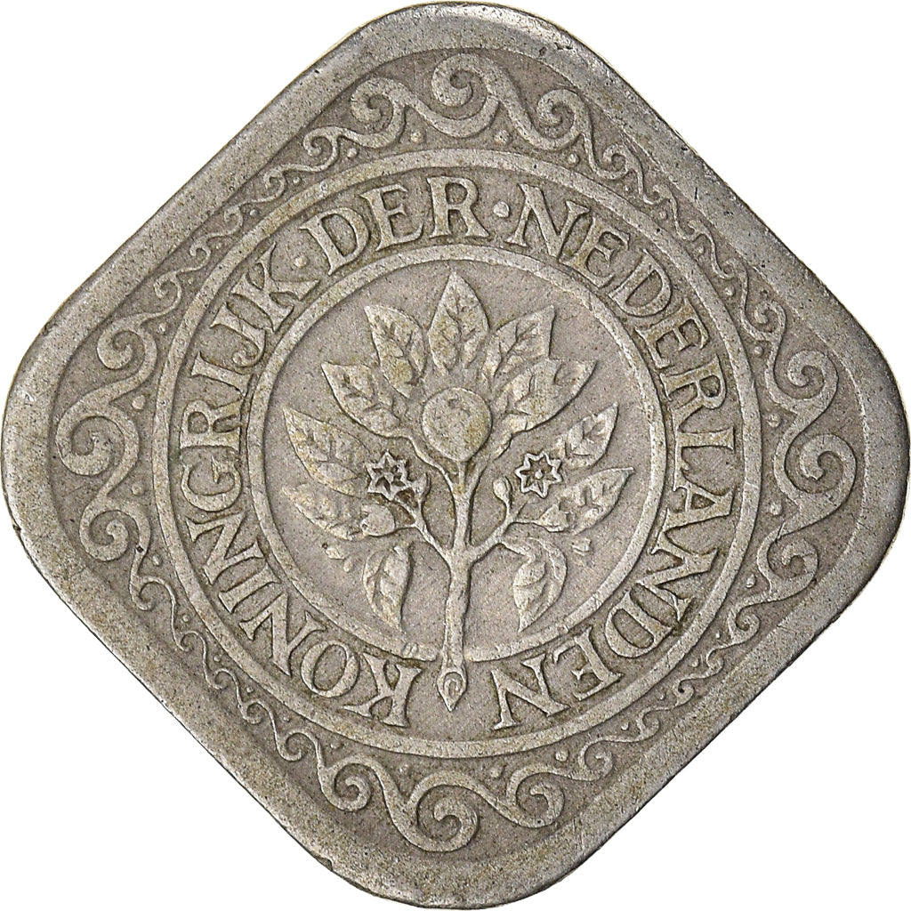 Monnaie, Pays-Bas, 5 Cents, 1943