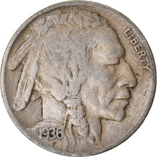 Coin, United States, 5 Cents, 1936