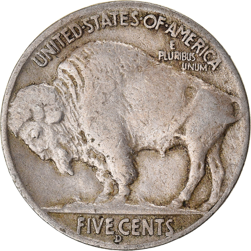 Coin, United States, 5 Cents, 1936