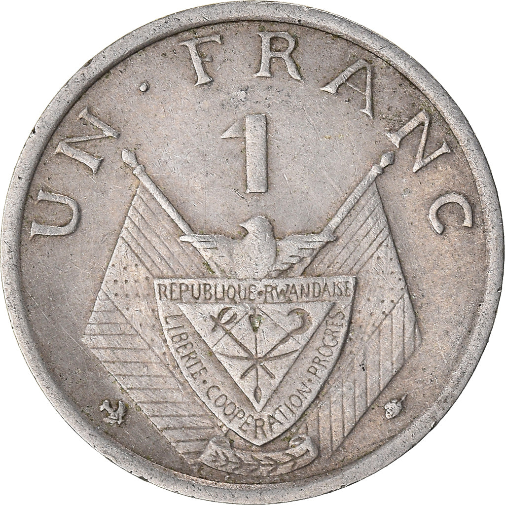 Munten, Rwanda, Franc, 1964