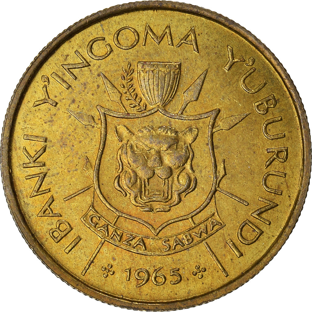 Moneda, Burundi, Franc, 1965