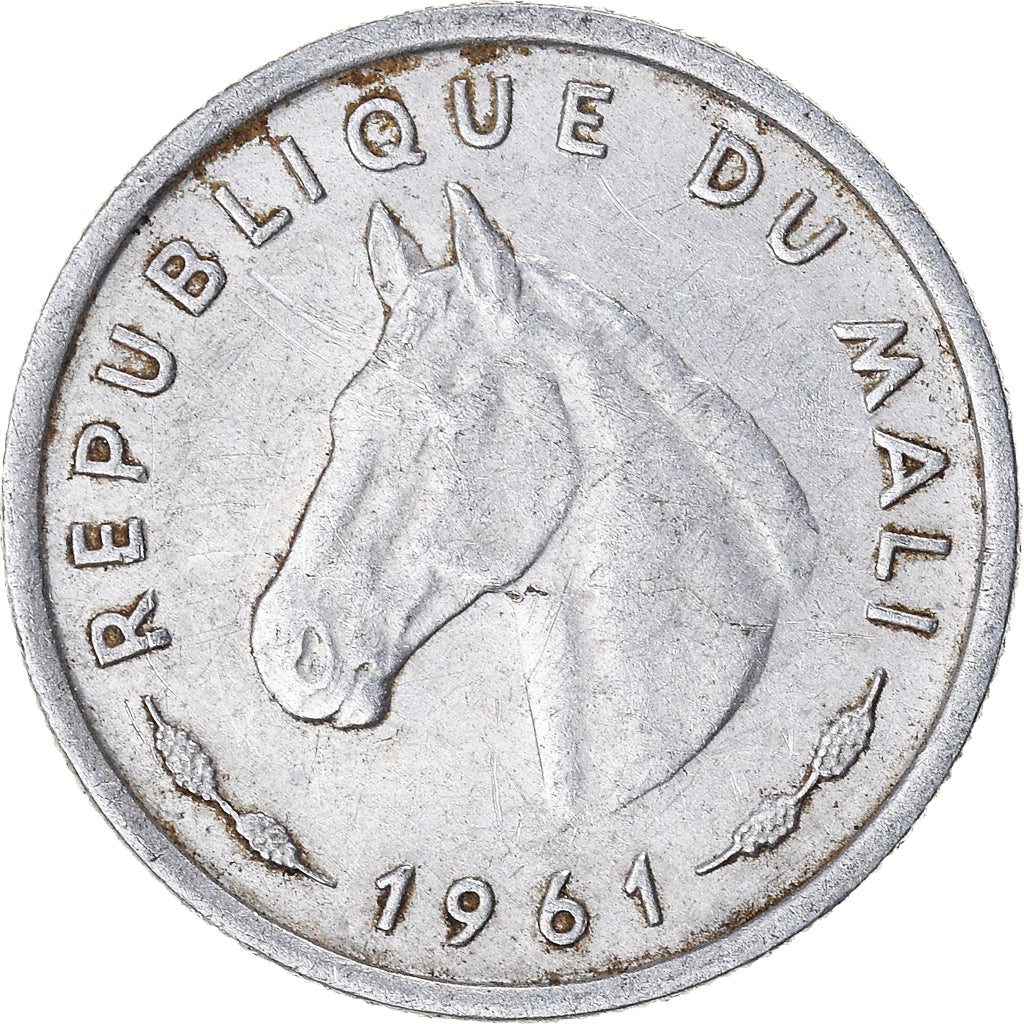 Moneta, Mali, 10 Francs, 1961