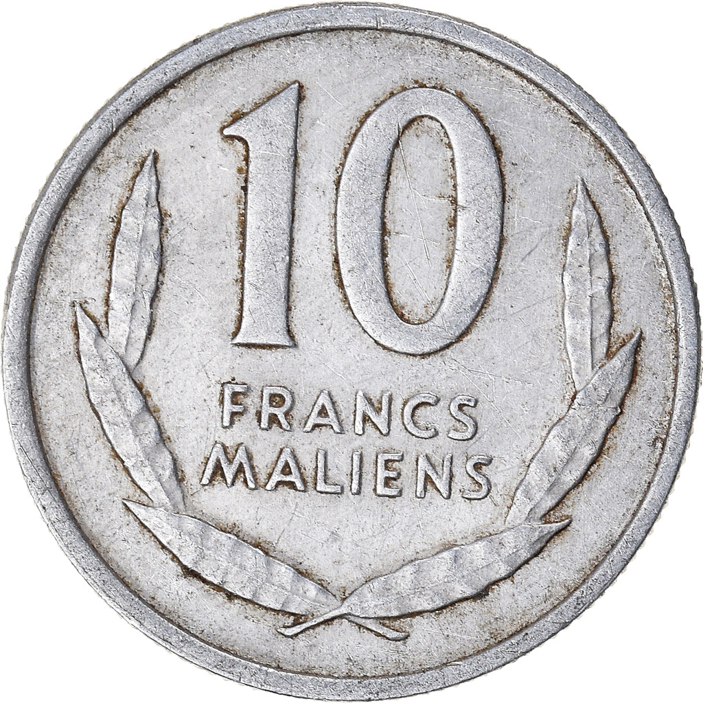 Moneta, Mali, 10 Francs, 1961