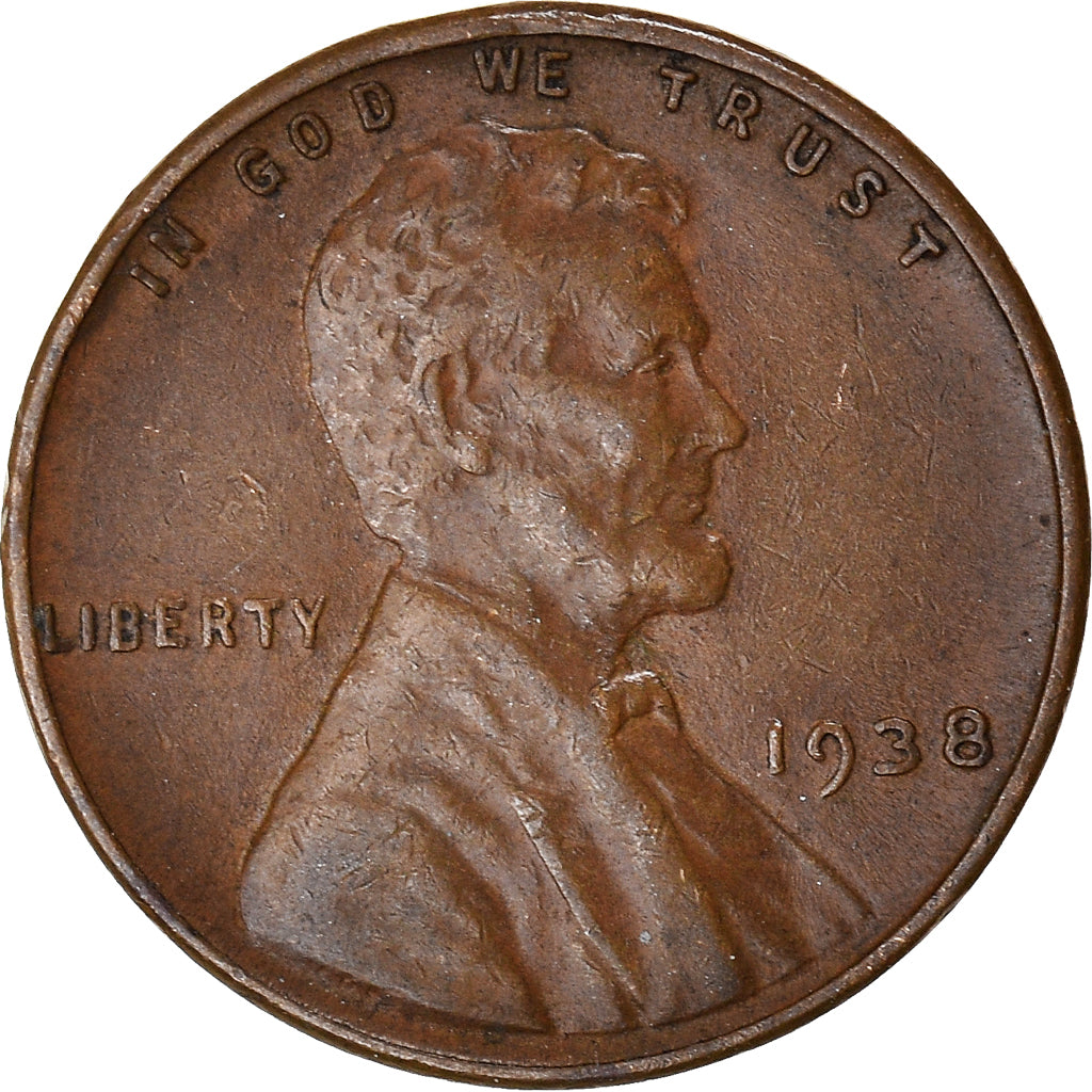 Munten, Verenigde Staten, Cent, 1938