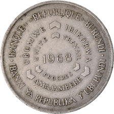 Coin, Burundi, 10 Francs, 1968