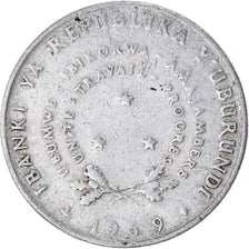 Coin, Burundi, 5 Francs, 1969