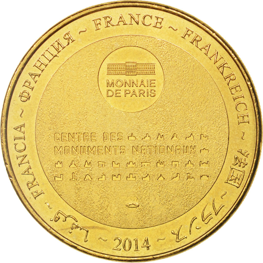 France, Token, Tourist Token, 24/ Grotte de Font de Gaume, 2014, Monnaie de