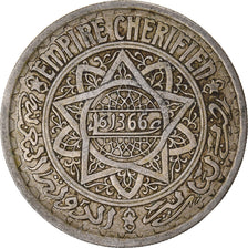 Coin, Morocco, 20 Francs, 1366
