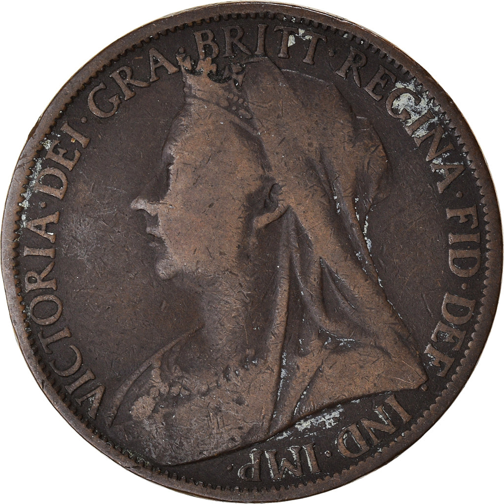 Coin, Great Britain, Penny, 1901