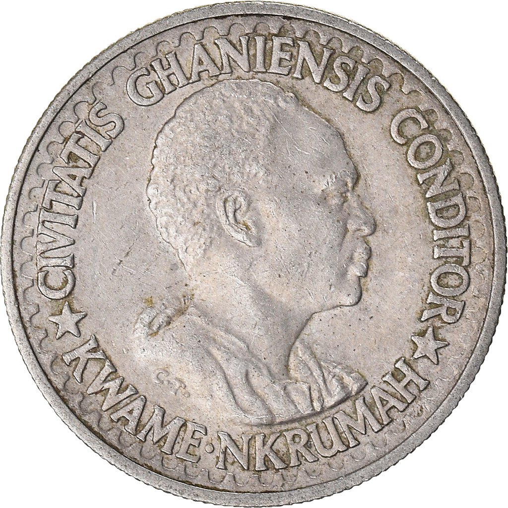 Coin, Ghana, 10 Pesewas, 1965