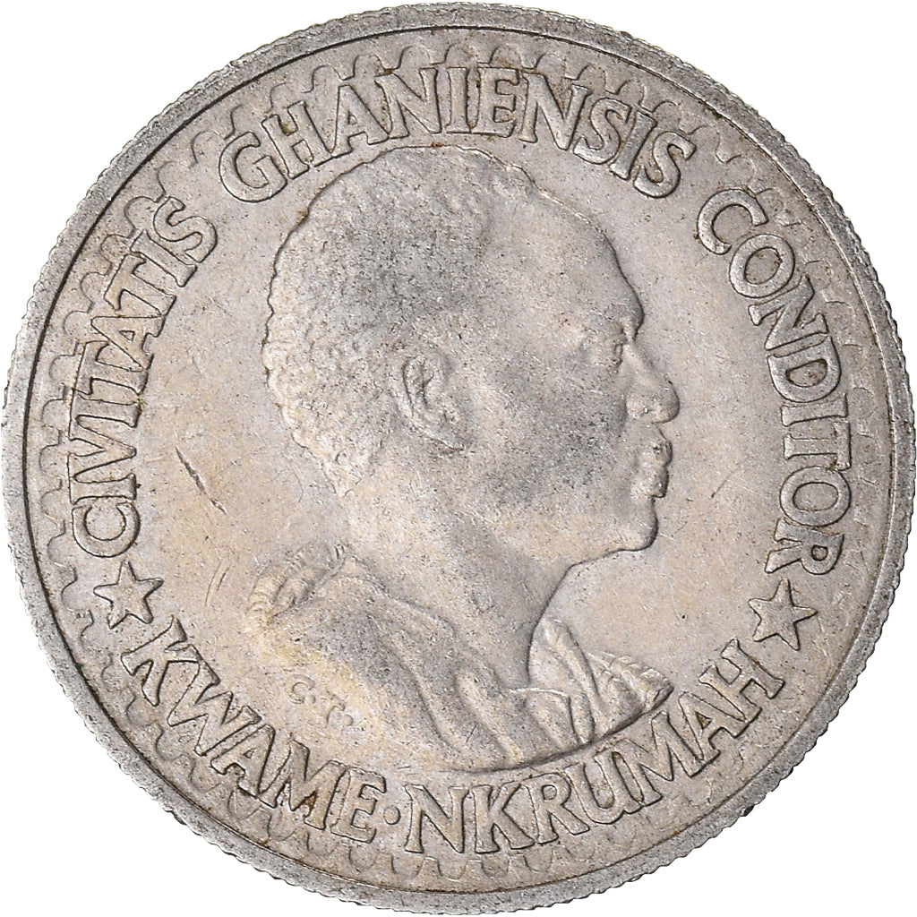 Moneda, Ghana, 10 Pesewas, 1965