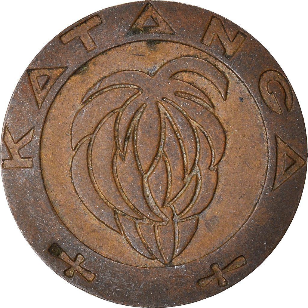 Coin, Katanga, Franc, 1961