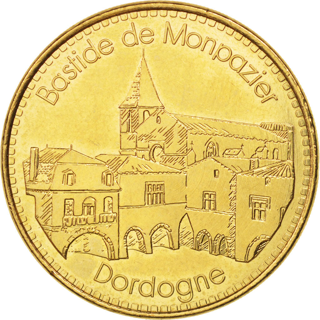 Francia, Token, Tourist Token, 24/ Bastide de Monpazier, 2013, Monnaie de Par...