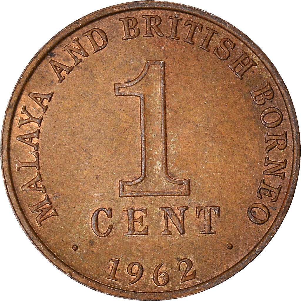 Moneta, Malesia & Borneo britannico, Cent, 1962