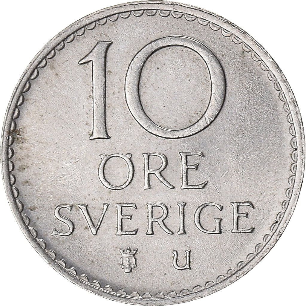 Coin, Sweden, 10 Öre, 1965