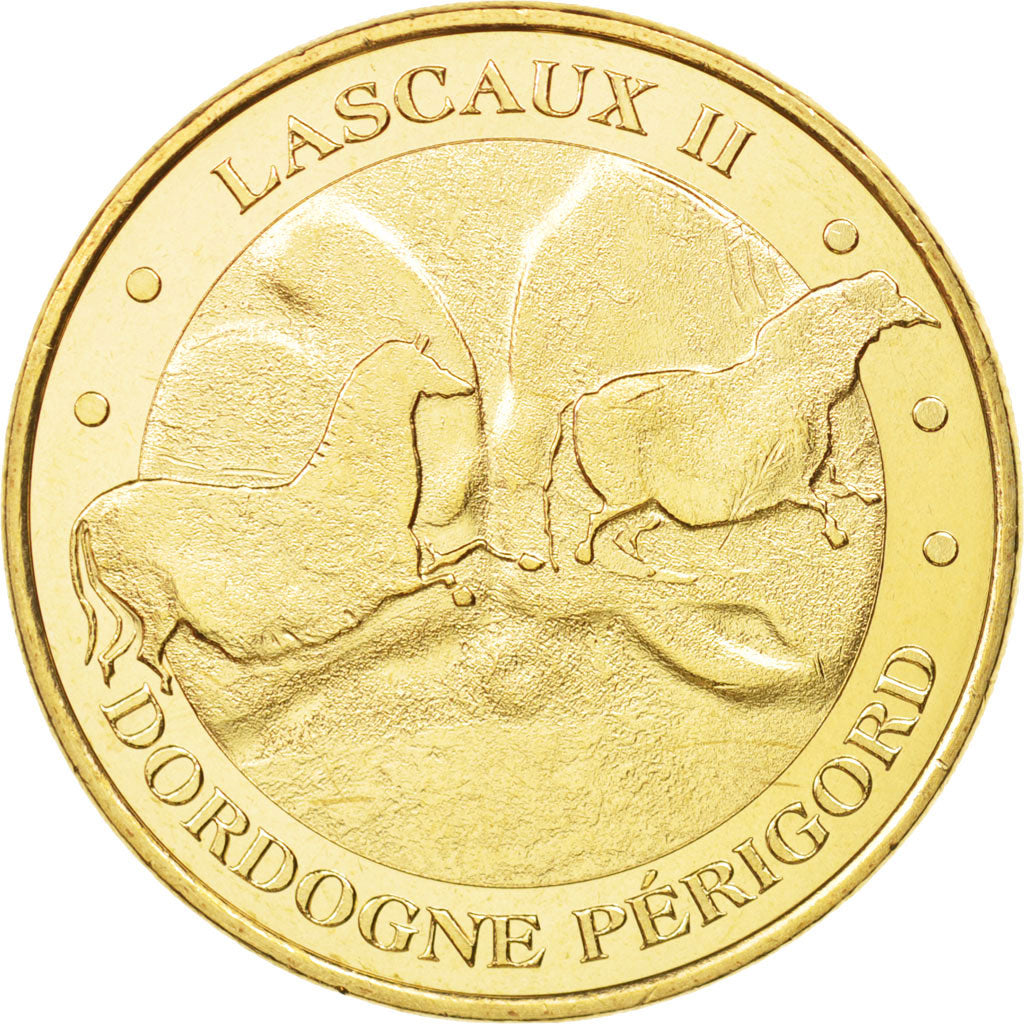 France, Tourist Token, 24/ Lascaux II - Chevaux chinois, 2015, Monnaie de Paris