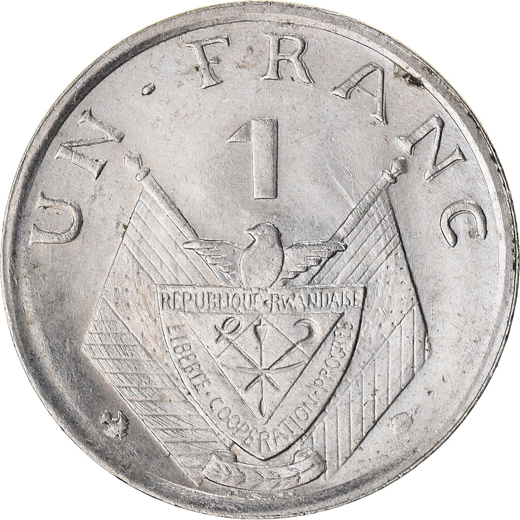 Munten, Rwanda, Franc, 1964