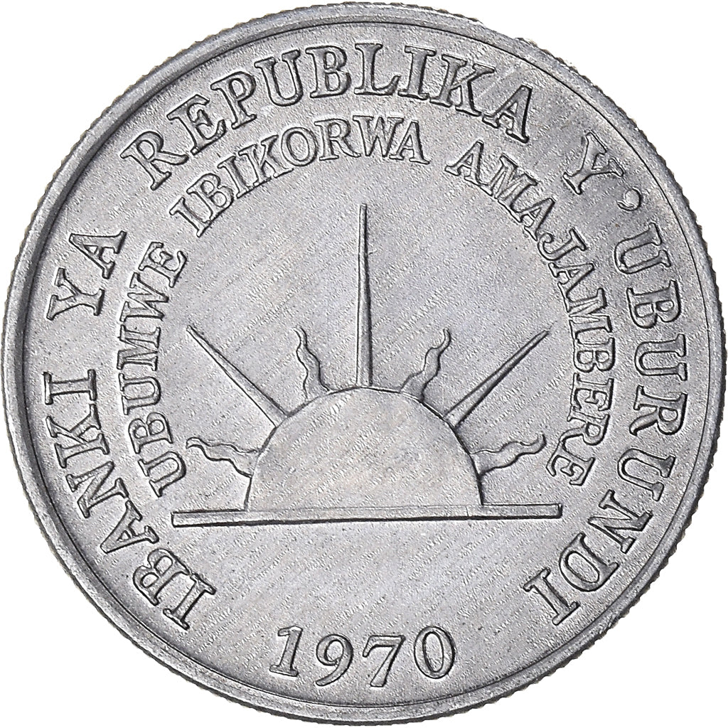 Munten, Burundi, Franc, 1970