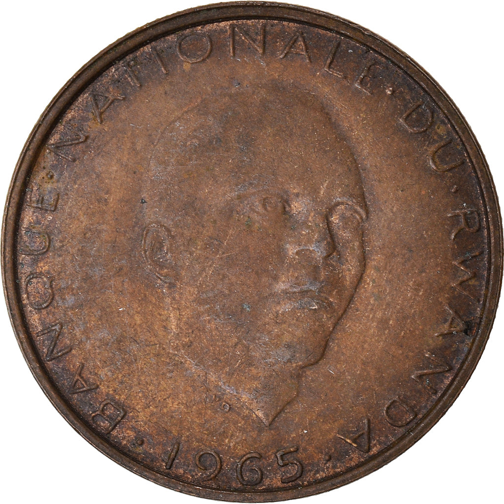 Coin, Rwanda, 5 Francs, 1965