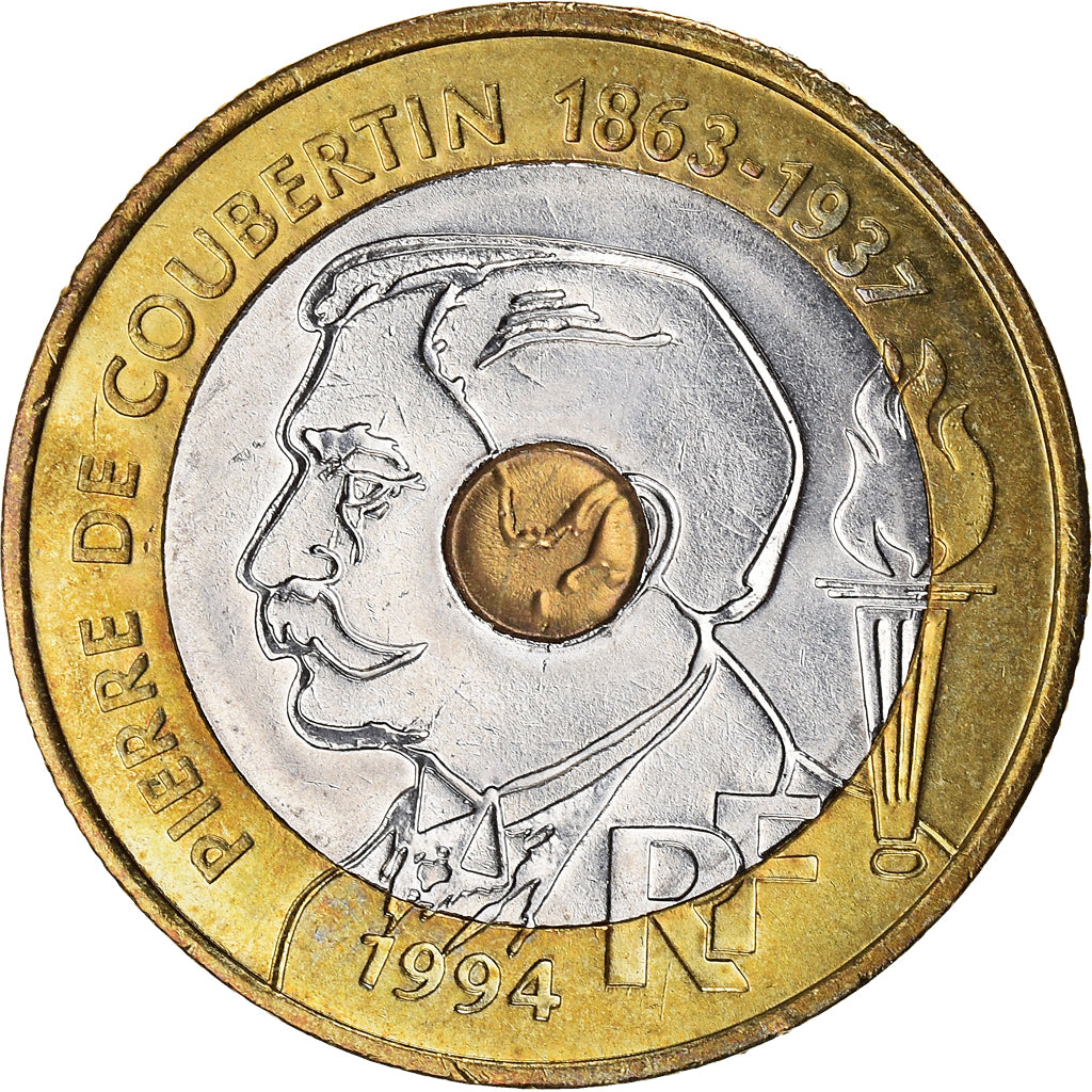 Coin, France, 20 Francs, 1994