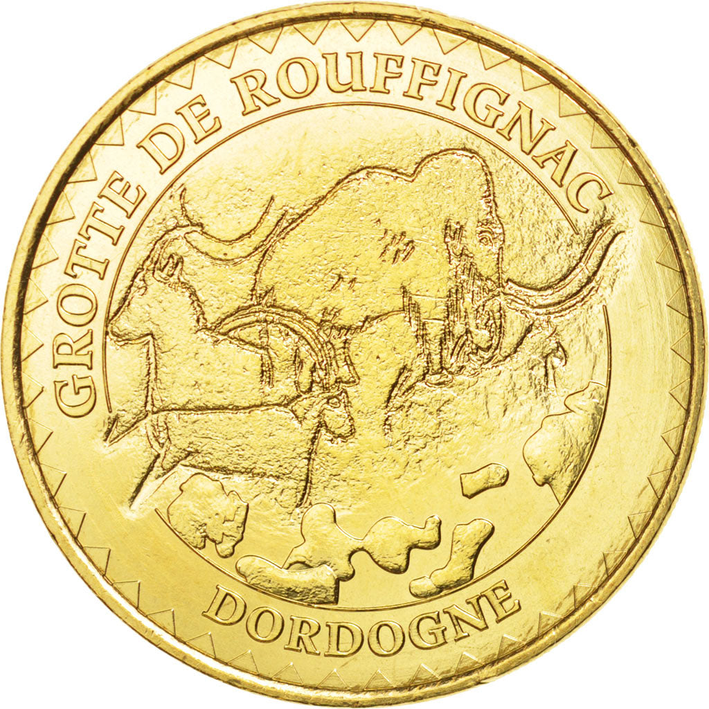 France, Tourist Token, 24/ Grotte de Rouffignac, 2014, Monnaie de Paris