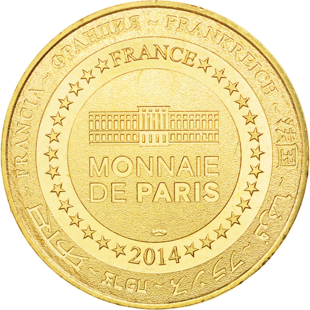 France, Tourist Token, 24/ Grotte de Rouffignac, 2014, Monnaie de Paris