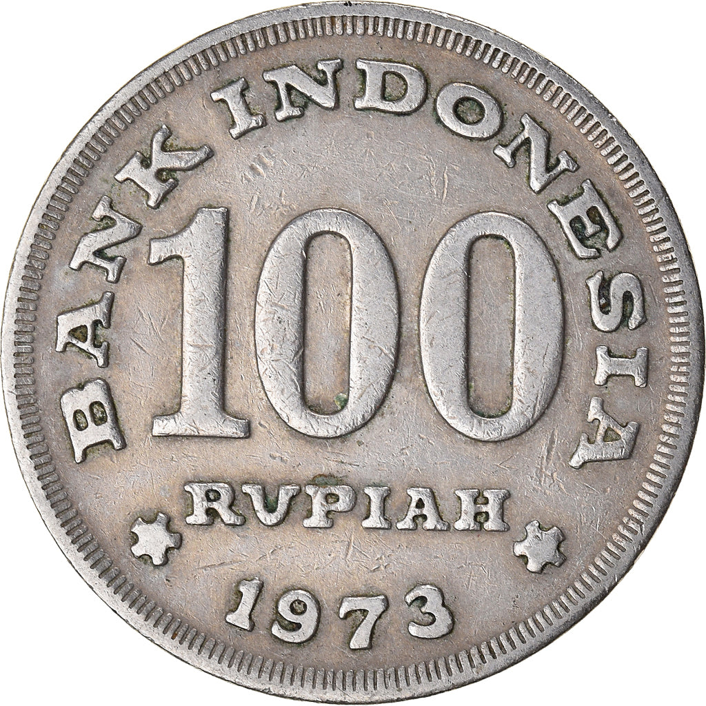Munten, Indonesië, 100 Rupiah, 1973