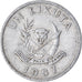 Coin, CONGO, DEMOCRATIC REPUBLIC, Likuta, 1967