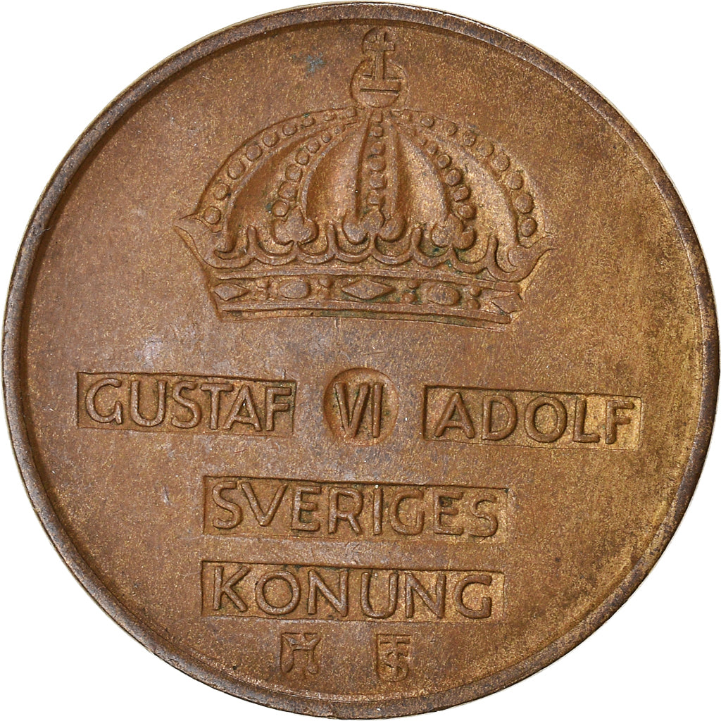 Munten, Zweden, 5 Öre, 1957