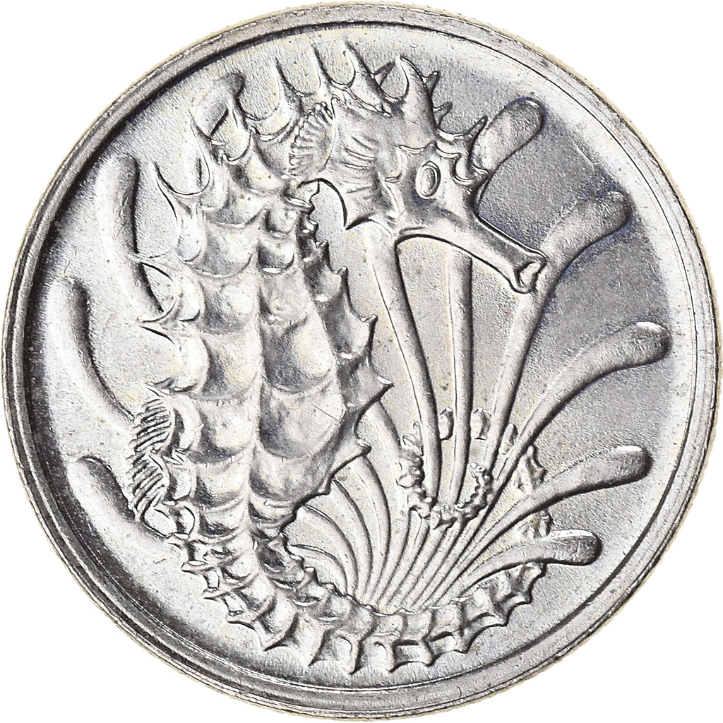 Coin, Singapore, 10 Cents, 1978