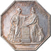 Frankrijk, Medaille, Savings Bank, Banque de France, An VIII, Dumarest, ZF+