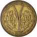Moeda, África Ocidental Francesa, 25 Francs, 1957