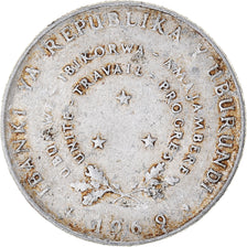 Coin, Burundi, 5 Francs, 1969