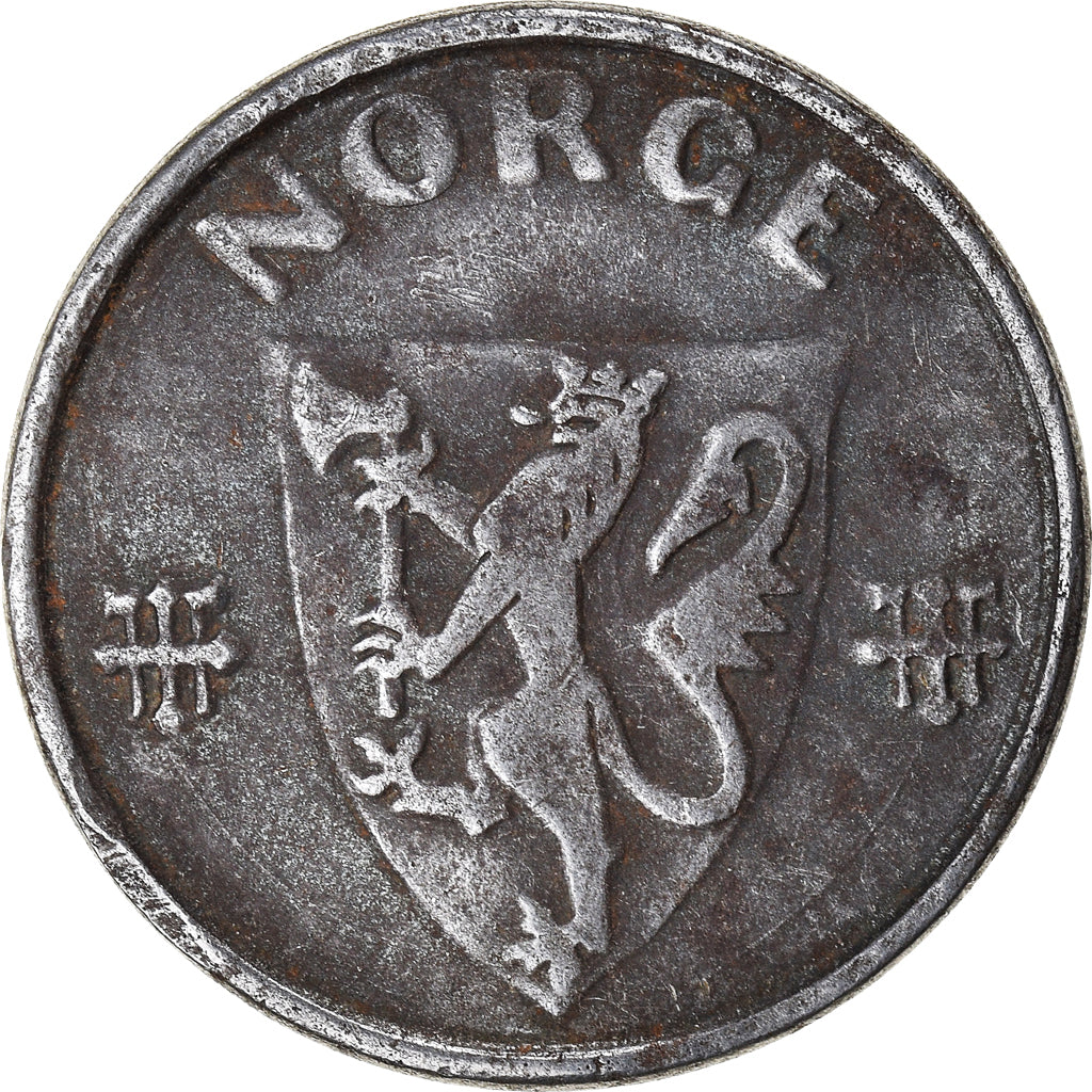 Moneta, Norwegia, 5 Öre, 1941