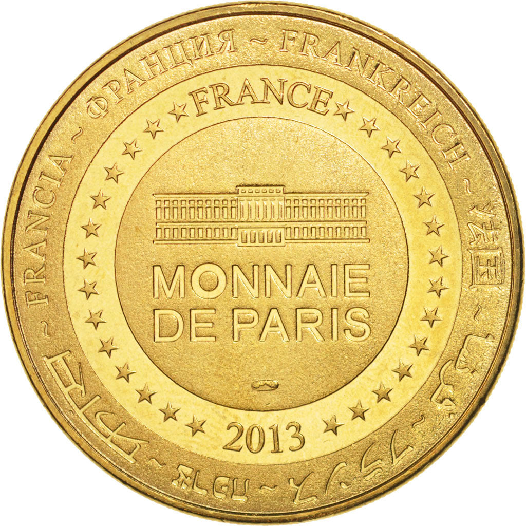 Frankreich, Tourist Token, 25/ Victor Hugo - Besançon, 2013, Monnaie de Paris