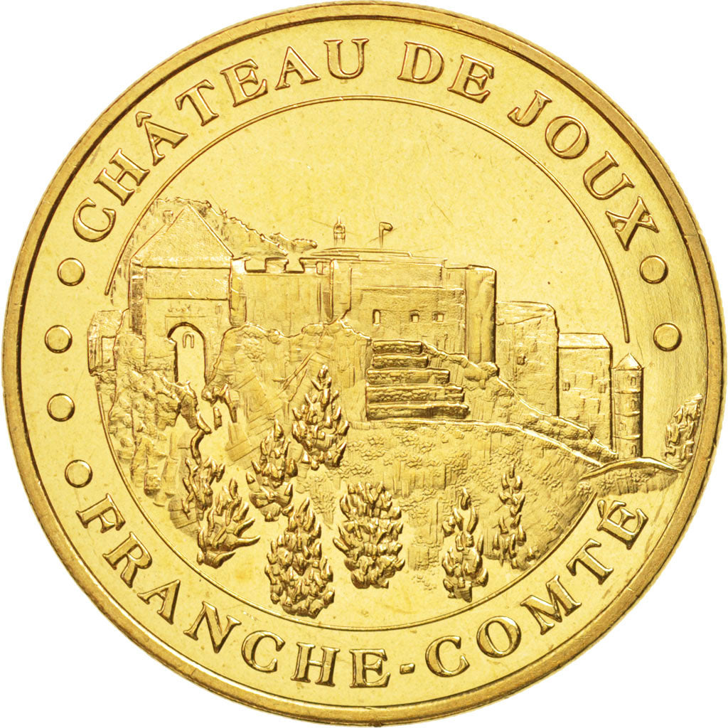 France, Tourist Token, 25/ Château de Joux, 2014, Monnaie de Paris