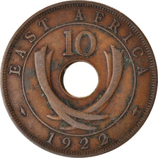 Moneta, AFRYKA WSCHODNIA, 10 Cents, 1922