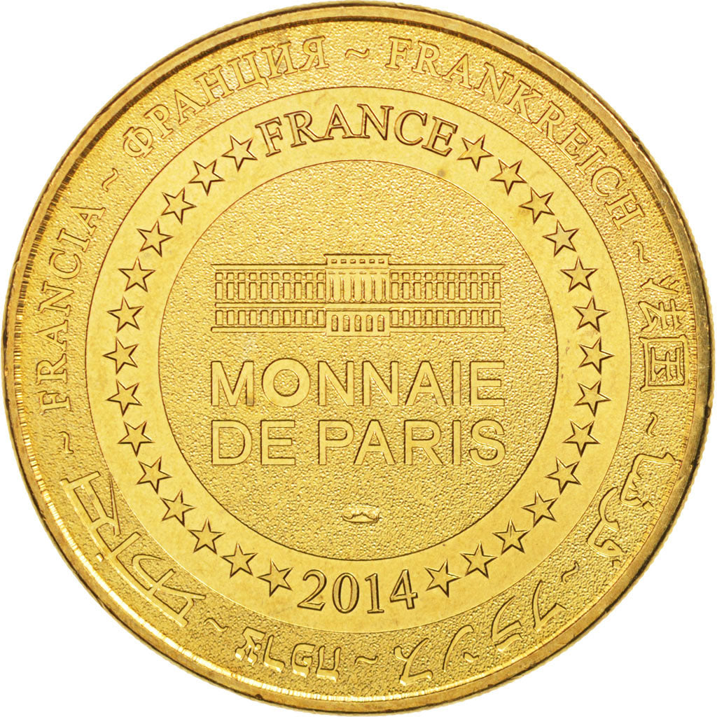 Francia, Token, Tourist Token, 25/ Lumières de Noël, Montbéliard, 2014