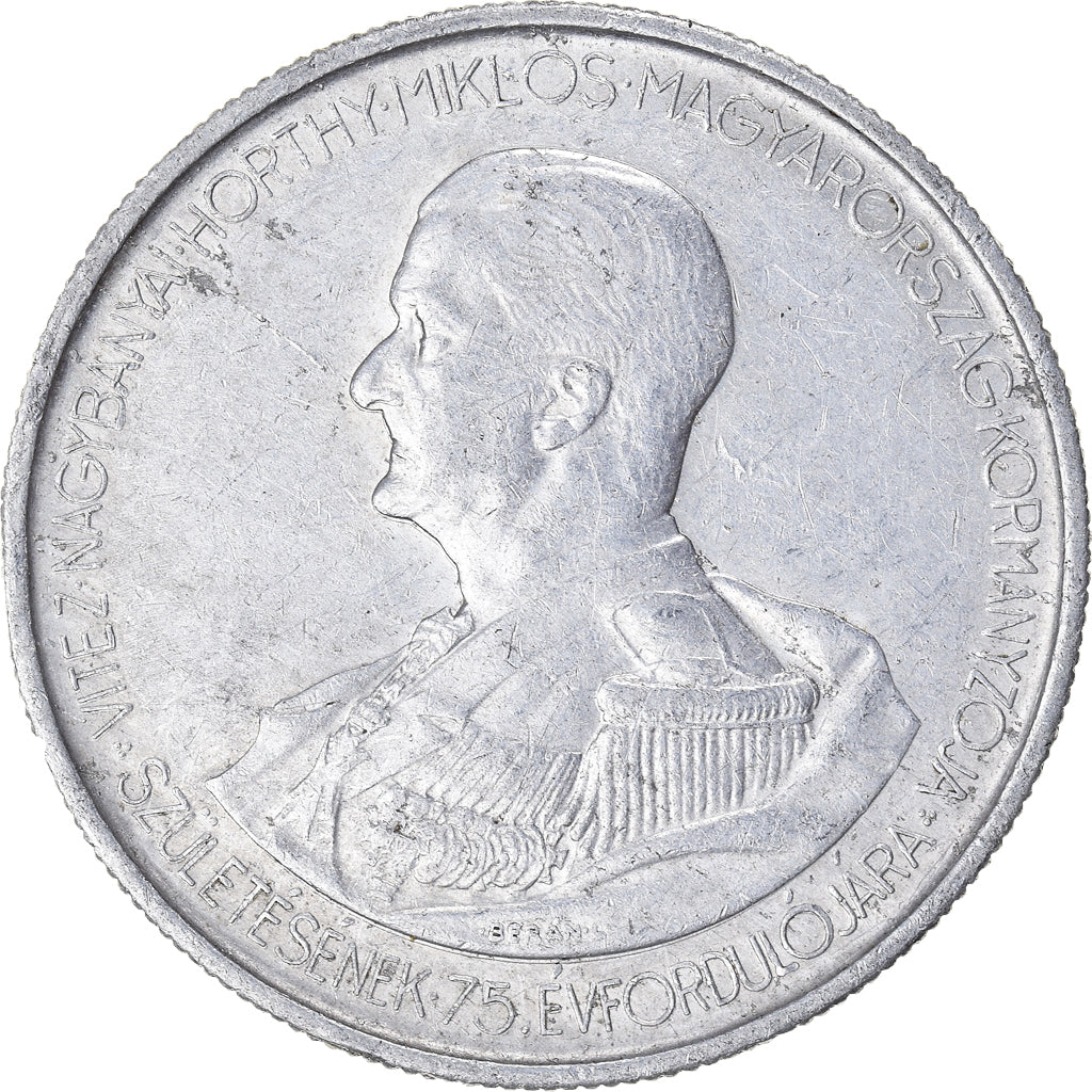 Coin, Hungary, 5 Pengö, 1943