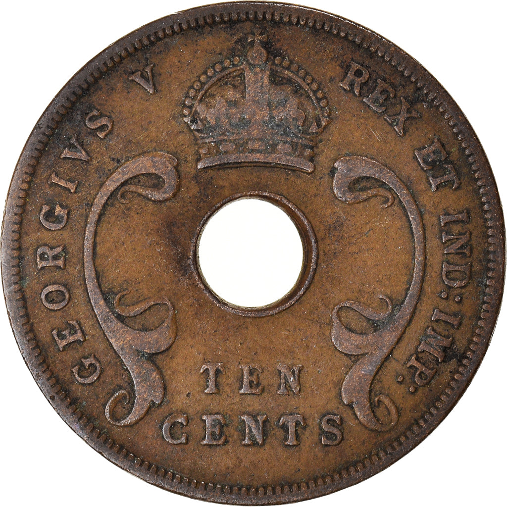 Moneta, AFRICA ORIENTALE, 10 Cents, 1935