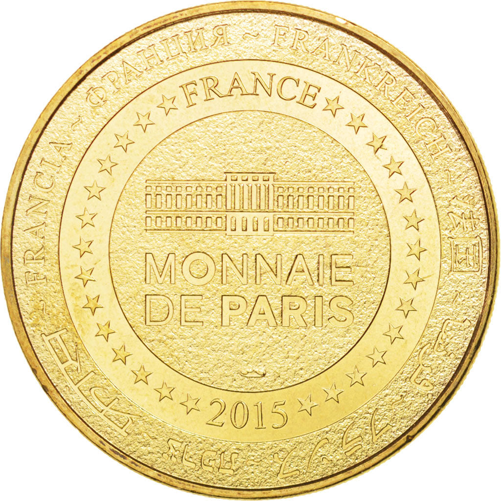 Francia, Token, Tourist Token, 25/ Vache Montbéliarde - 1889, 2015, Monnaie de