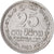 Munten, Ceylon, 25 Cents, 1963