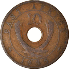 Coin, EAST AFRICA, 10 Cents, 1935