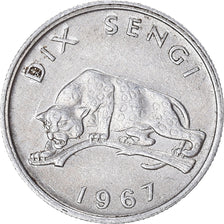 Monnaie, République démocratique du Congo, 10 Sengis, 1967