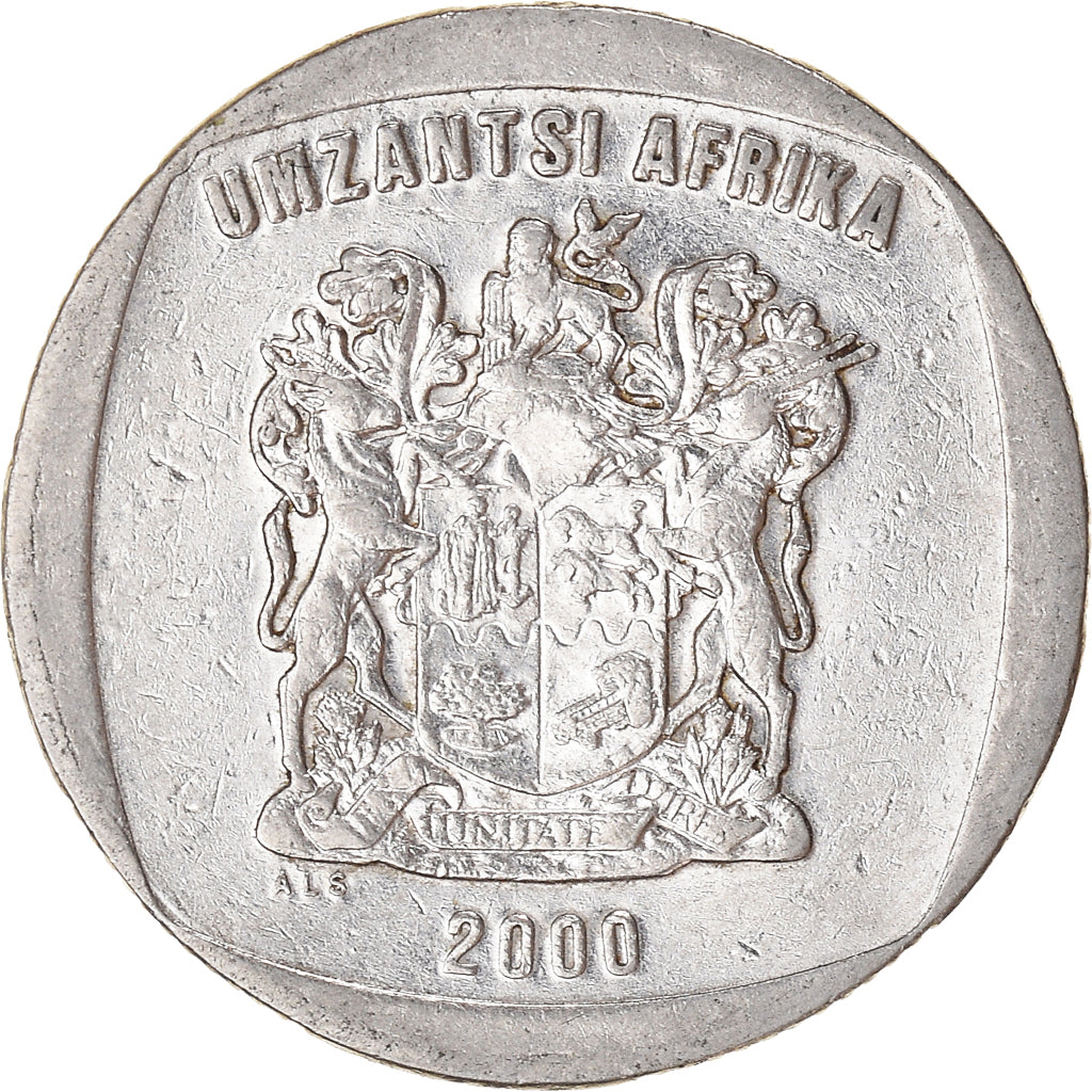 Moneta, Południowa Afryka, 2 Rand, 2000