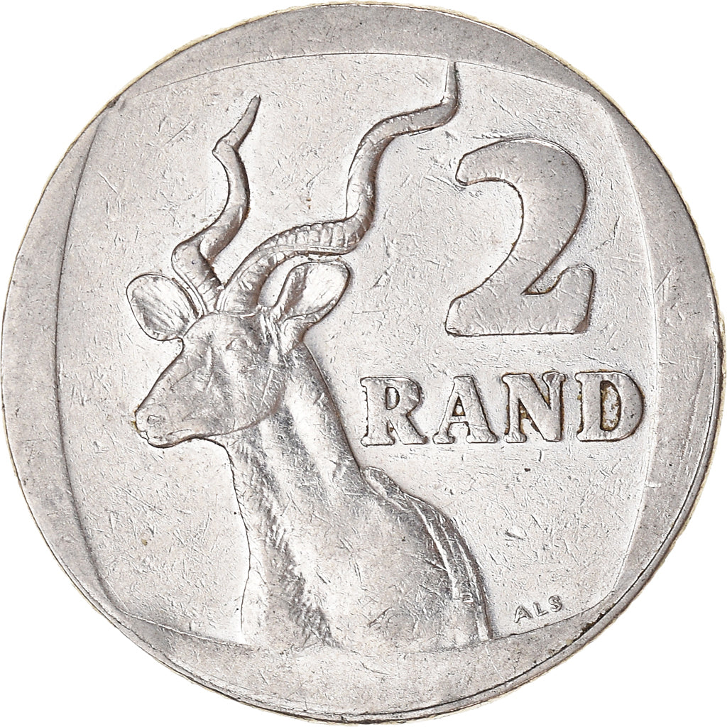 Moneta, Południowa Afryka, 2 Rand, 2000