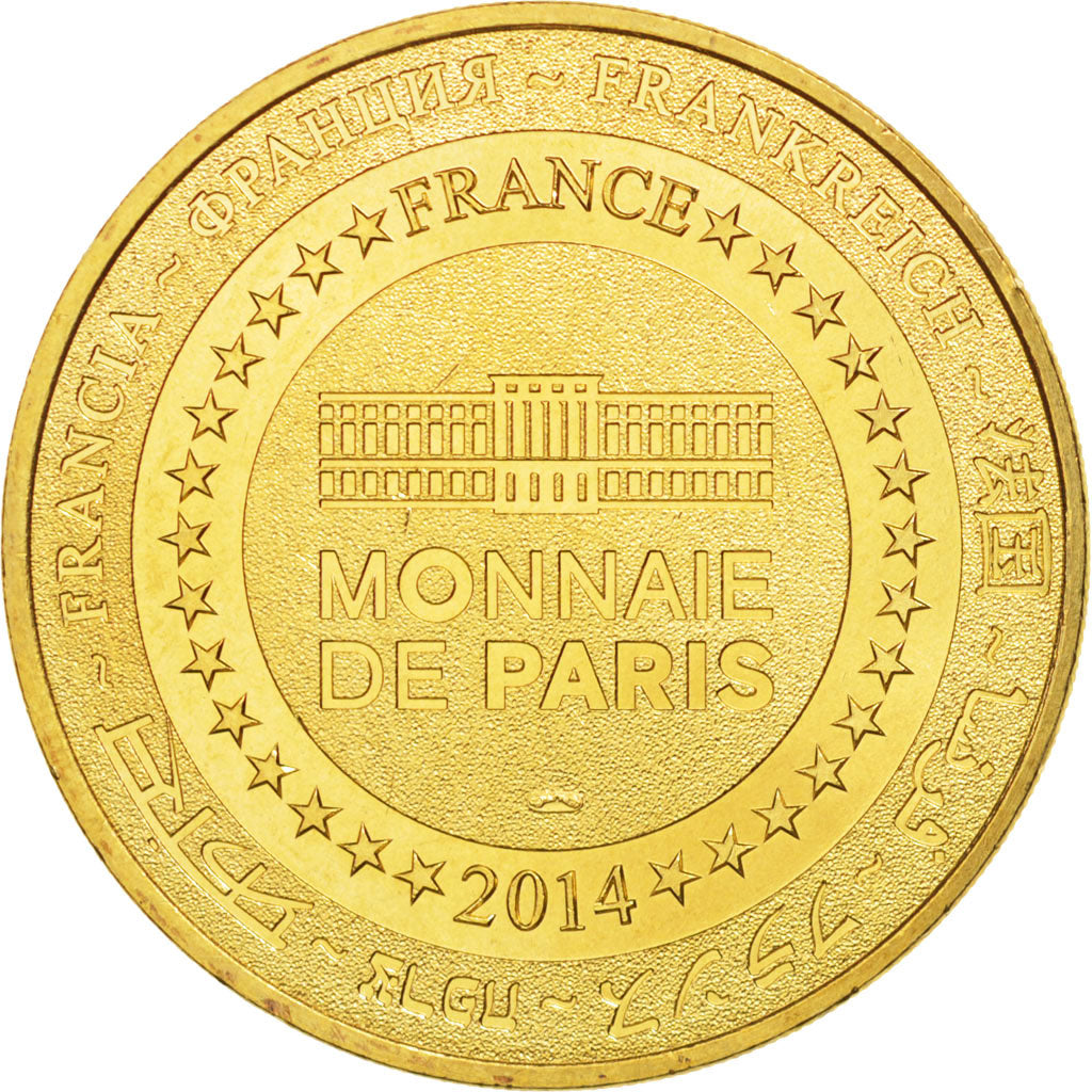 Frankreich, Tourist Token, 28/ Cathédrale de Chartres - Labyrinthe, 2014, MDP